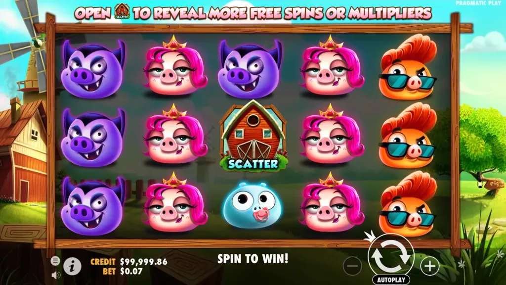 7 Piggies — banner principal en Chipy Casino