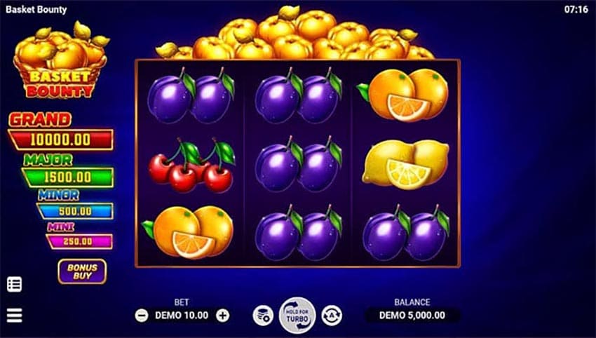 Basket Bounty — banner principal en Chipy Casino