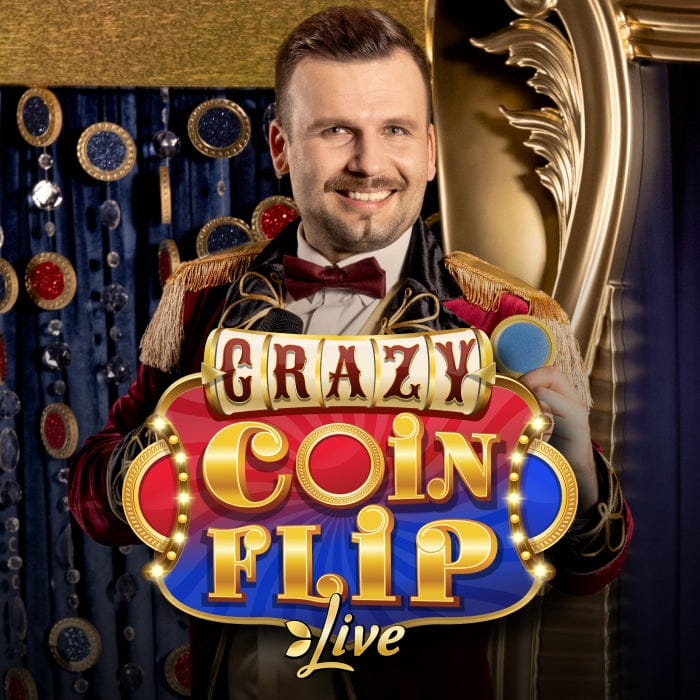 Crazy Coin Flip — Evolution Game Show en Chipy